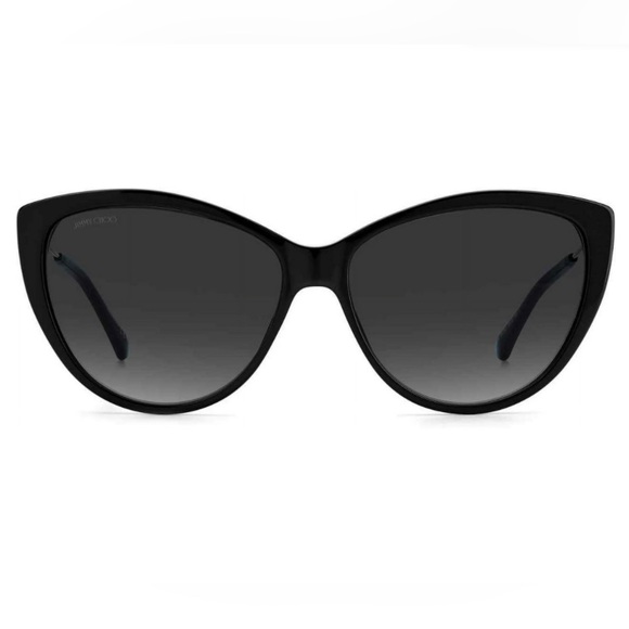 Jimmy Choo Accessories - Jimmy Choo Black Cat-Eye Sunglasses RYM/S 0807/90